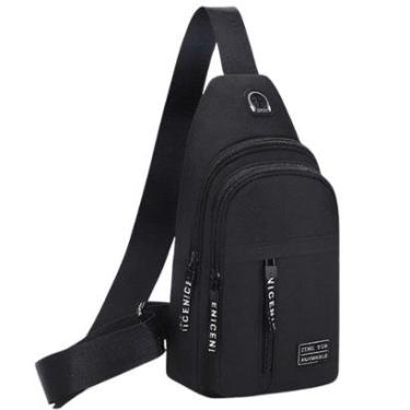 Imagem de Mochila Masculina Transversal Bolsa Masculina De Ombro Sholderbag Pochete-Masculino