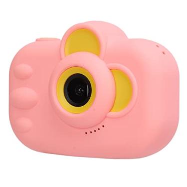 Imagem de aqxreight Câmera Infantil 12MP Lente Traseira Dupla Frontal 1080P Câmera de Vídeo Digital Infantil para Menina Menino Som Azul Gravação de GRAVAÇÃO Digital de 12MP e Com VÍDEO (Rosa)