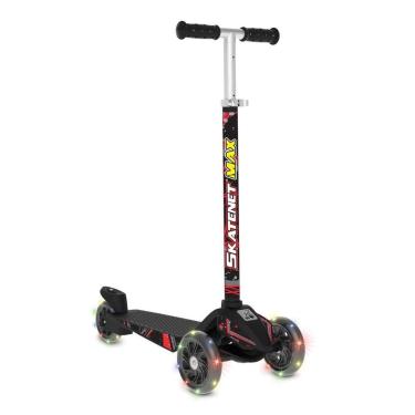 Imagem de Patinete Skatenet Bandeirante Max Black-Unissex