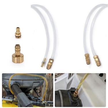 Imagem de Kit de sangria de direção hidráulica Seastar de 2 peças, kit de sangria de enchimento de direção hidráulica compatível com Seastar, usado para todos os elmes hidráulicos Seastar externos, Sterndrive e