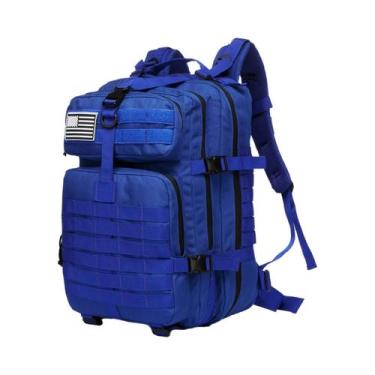 Imagem de Mochila Tática Grande De Nylon Impermeável 30L 50L Para Trekking, Pesc