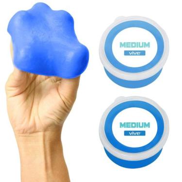 Imagem de Pacote com 2 unidades Therapy Putty Vive, 85 g, reabilitação manual, a