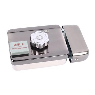 Imagem de Dioche Fechadura de Porta Com Controle Remoto, Fechadura Eletrônica Antirroubo de Entrada Sem Chave Sem Fio Com Motor Silencioso e Acesso a Cartão de Identificação para Apartamento de