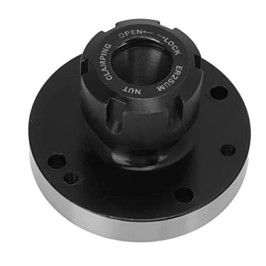 Imagem de Acouto Mandril de Pinça Er25 para Torno Cnc e Fresadora, Diâmetro de 80mm, Alta Precisão e Aço Carbono