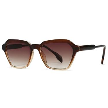 Imagem de Óculos de Sol UV400 - Jelly Color Gradient Punk para Homens e Mulheres, Esportes ao Ar Livre, Corrida e Ciclismo, C2 Tea