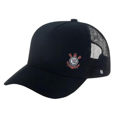 Imagem de Boné Trucker Corinthians Emborrachado Oficial-Unissex