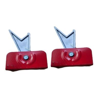 Imagem de Ｂｅｓｇａ 2 Travas para Degraus de Escada Telescópica Extensível Estabilizador para Escada Fácil Instalação Estabilidade ao Desgaste Peças de, S