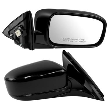 Imagem de Espelho lateral do passageiro direito compatível com Honda Accord LX EX 2003 2004 2005 2006 2007, espelho retrovisor com vidro elétrico | não aquecido|substituição manual dobrável HO1321152,76200