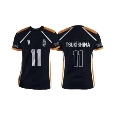 Imagem de Camiseta Unissex De Manga Curta Com Estampa De Anime Haikyuu Hinata Pa