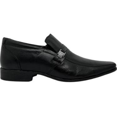 Imagem de Sapato Masculino Social Casual Dia a Dia Trabalho Festas em Couro com Fivela Kit 4 em 1 Rafarillo 34-Masculino