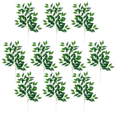 Imagem de Mingzhe Planta de Simulação Deixa Galhos Artificiais para Decoração de Vaso Arranjo Flores (#2)