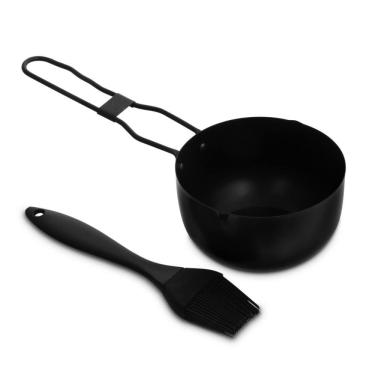 Imagem de Jogo Bowl E Pincel Para Churrasco 2 Peças Mimo Ah20094