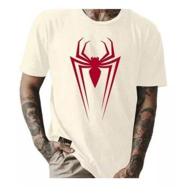 Imagem de Camiseta Homem-Aranha - Logo do Herói Marvel, 4