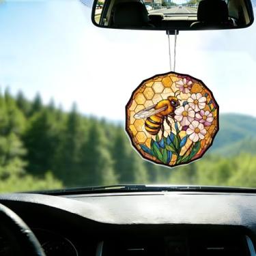 Imagem de Acrílico colorido, apanhador de sol, decoração de janela suspensa de coruja, arte de parede de arco-íris, para sala de estar, quarto, varanda, interior e exterior, jardim, enfeites de Natal 19 x 19 cm