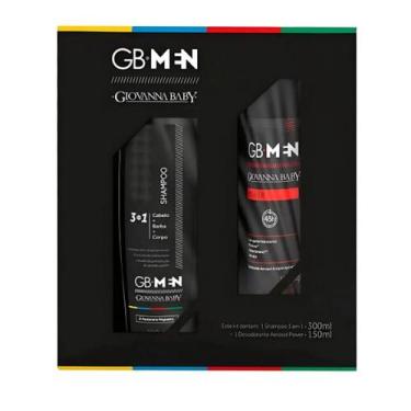 Imagem de GB Men kit The Power (Shampoo 3em1300 ml + Desodorante 150ml ) - GIOVA