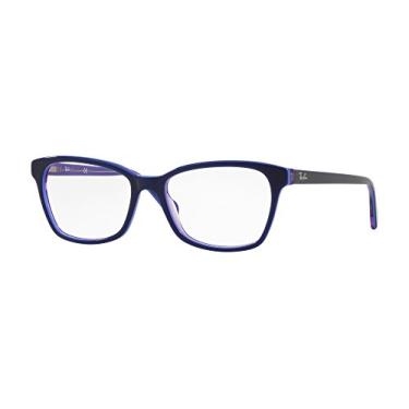 Imagem de Armação para Óculos Ray-Ban 0RX5362 5776 Tam 54 / Azul/Roxo