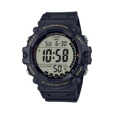 Imagem de Relógio Digital Masculino Casio Com Mostrador Grande E Multifuncional,