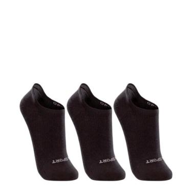 Imagem de Meia Lupo Sapatilha Invisivel REF: 3170-089, Preto, G