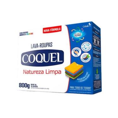 Imagem de LAVA ROUPAS EM PO COQUEL NATUREZA LIMPA 800g - Casakm, 800g