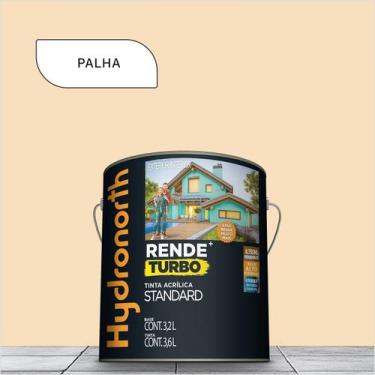 Imagem de Tinta Acrílica Standart Rende Turbo 3,6 Litros Cores Hydronorth Cor:Pa