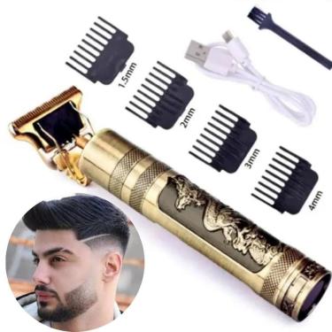 Imagem de Máquina De Barbear Leve E Silenciosa Cor Preta