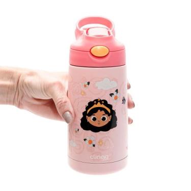 Imagem de Garrafa Térmica Infantil 350ml - Praticidade e Estilo para Bebidas Sem