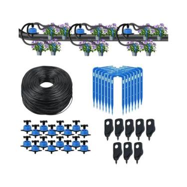 Imagem de Kit De Irrigação Por Gotejamento KESLA 10-100M Com Transmissor De 4 Vi