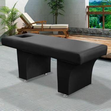 Imagem de Maca de Massagem Caribe Sintético Shop das Cabeceiras, Preto