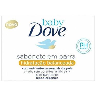 Imagem de Sabonete em Barra Baby Dove Hidratação Balanceada 75g, 1, 75g
