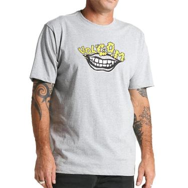 Imagem de Camiseta Volcom Evil Grin SM25 Masculina-Masculino