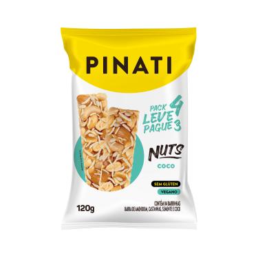 Imagem de BARRA NUTS COCO 30G PINATI