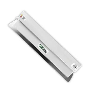 Imagem de Desempenadeira NBR Berox Nauber Aco Inox 0,35mm Cabo Ergonômico Textur