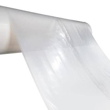 Imagem de Lona para Horta Filme Plastico 12x4m 150 Micras Transparente Para Cobe