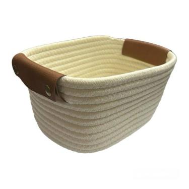 Imagem de Cesto Organizador Retangular de Poliéster Resistente 32cm