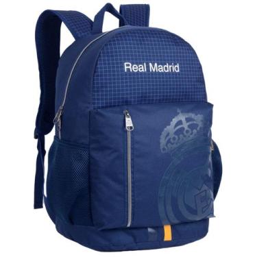 Imagem de Mochila Real Madrid Costas Esportiva Casual Escolar Passeio - Xeryus, 