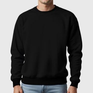 Imagem de Moletom Masculino Gola Redonda Básico Benellys-Masculino