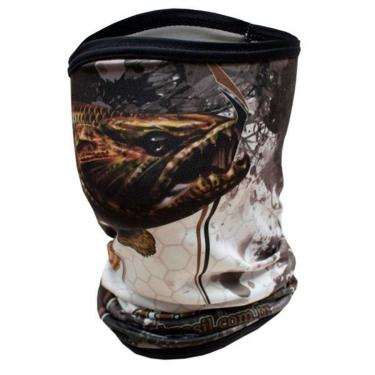 Imagem de Bandana ou Buff King Brasil com proteção UV - Traira-Unissex