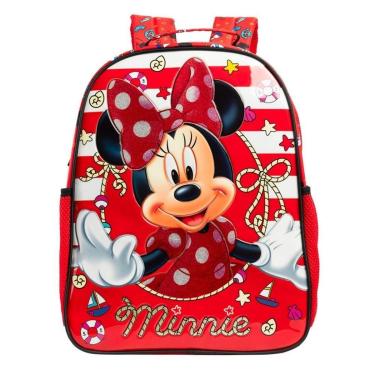Imagem de Mochila Escolar infantil costas Minnie mouse 14832 Original-Unissex