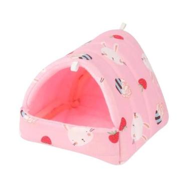 Imagem de Cama Ninho Macia E Quente Para Hamster, Porquinho-da-Índia, Coelho E E