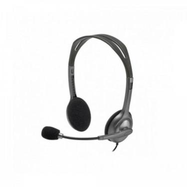 Imagem de Headset Logitech H111 Cinza