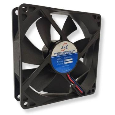 Imagem de Cooler Mini Ventilador 9025B-24 3 Fios 24V AsaFan D90 92mm - Asa Fan