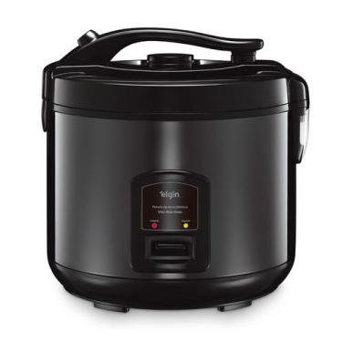 Imagem de Panela De Arroz Elétrica Elgin 10 Xicaras 2L Preta 700w 220v, Preto, 2