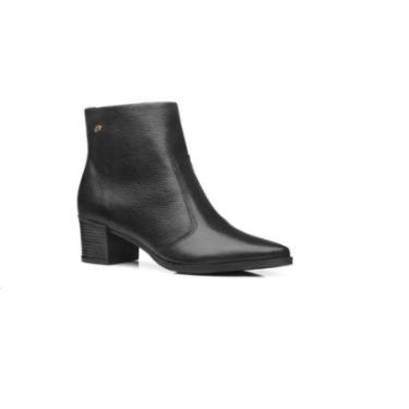 Imagem de Bota Pegada 280505-05 Salto Grosso Forrada Pelinho Feminina-Feminino