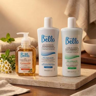 Imagem de Depil Bella Kit Profissional Gel, Óleo e Loção 300ml