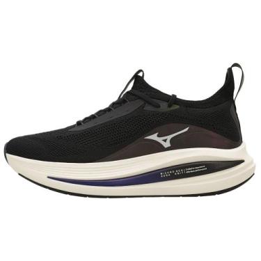 Imagem de Tênis de Corrida Mizuno Neo Aura Knit, 38, Preto