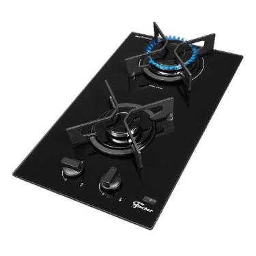 Imagem de Fogao Cooktop Fischer 2Q Fit Line Trempe Iron Bivolt