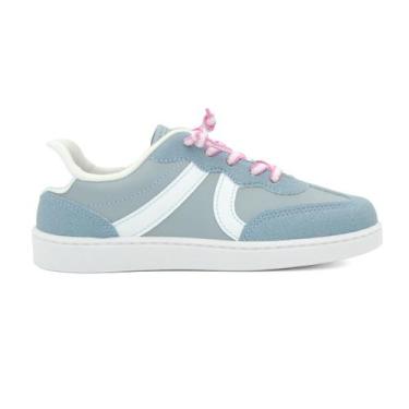 Imagem de Tenis Molekinha Original Flatform Baixo Cadarço Menina 116, 31, Azul