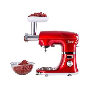 Imagem de Kit Batedeira Planetária Digital Oster OBAT911 Bowl Inox 5L 1000W 8 Velocidades 110V