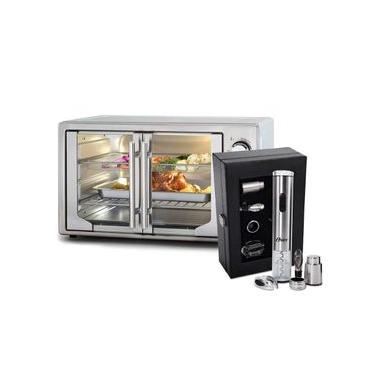 Imagem de Kit Forno e Fryer French Door Oster TSSTTVFDMAFA 42L com Convecção e Timer 110V