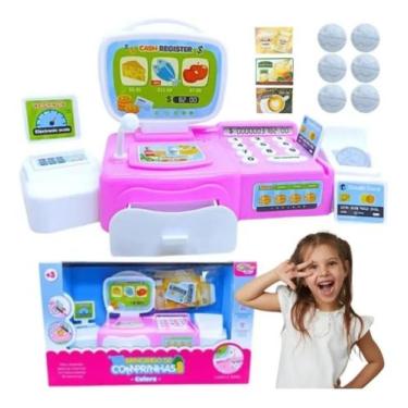 Imagem de Caixa Registradora Brincando de Comprinhas Well Kids